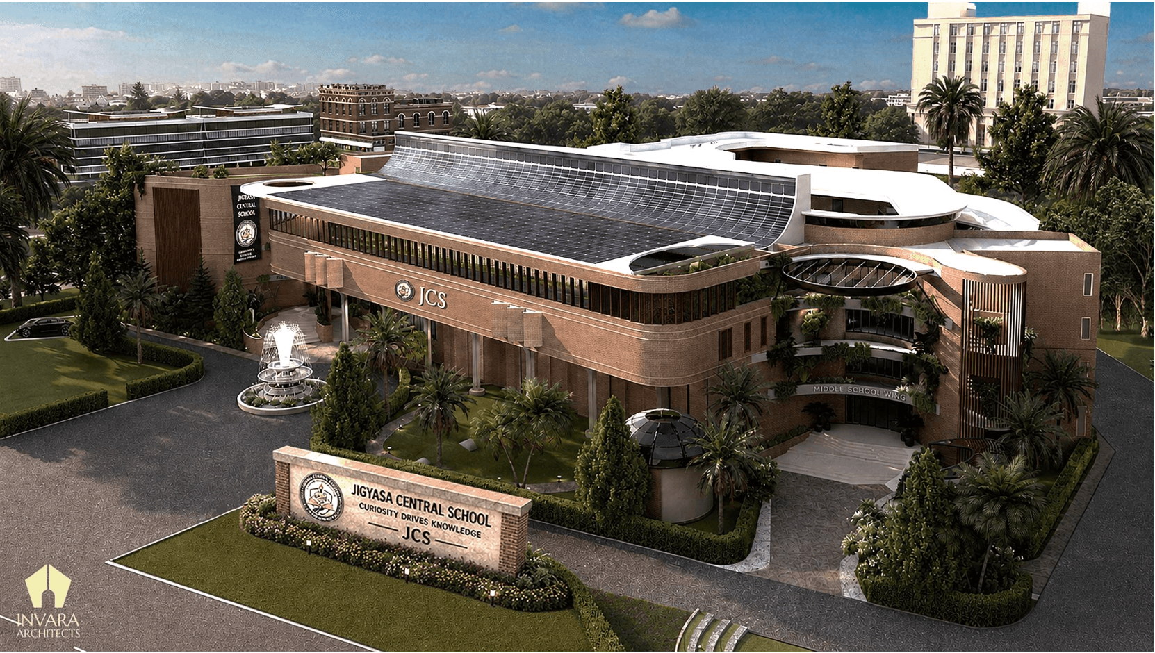 Concept design supplied for Jigyasa Central School